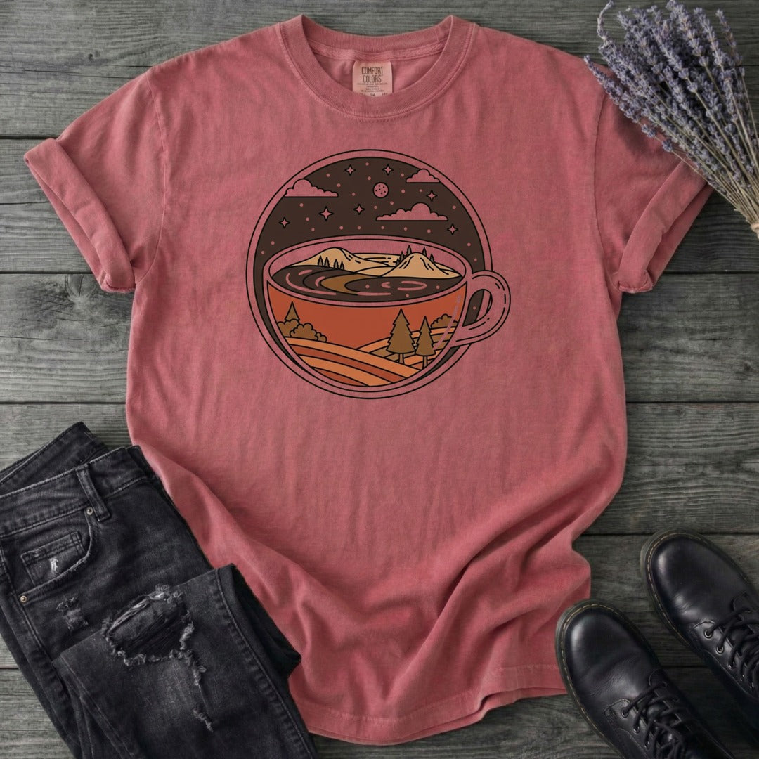 Coffee Landscape T-Shirt