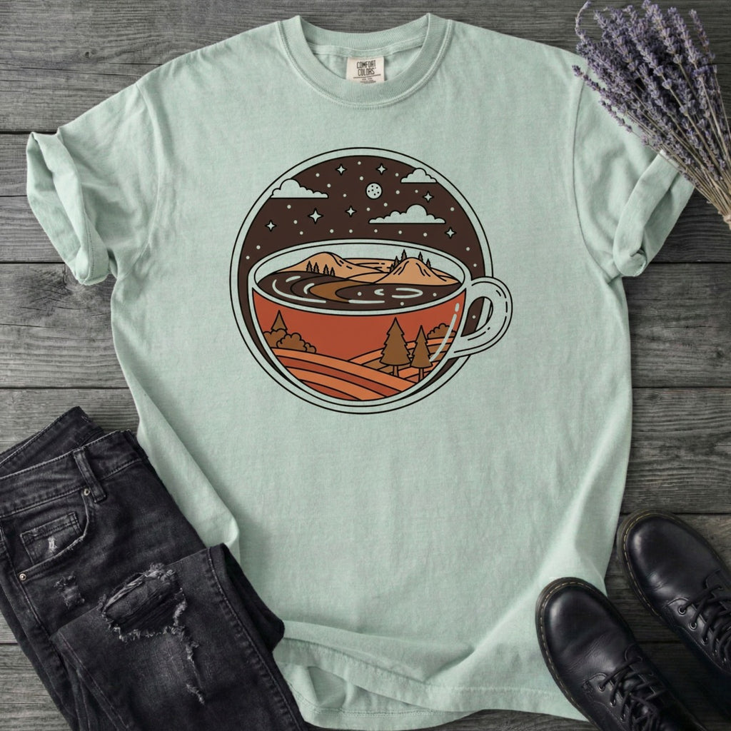 Coffee Landscape T-Shirt