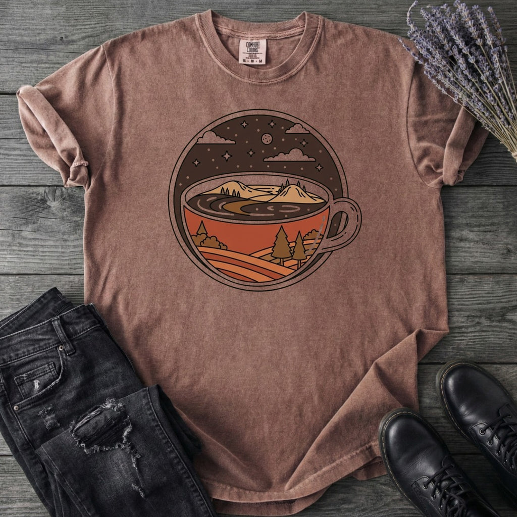 Coffee Landscape T-Shirt