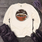 Coffee Landscape Long Sleeve T-Shirt