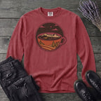 Coffee Landscape Long Sleeve T-Shirt