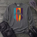 Ghost Stripe Silhouette Long Sleeve T-Shirt