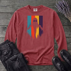 Ghost Stripe Silhouette Long Sleeve T-Shirt