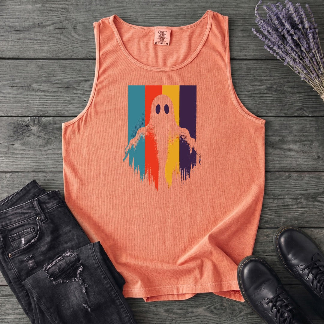 Ghost Stripe Silhouette Tank Top