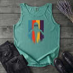 Ghost Stripe Silhouette Tank Top