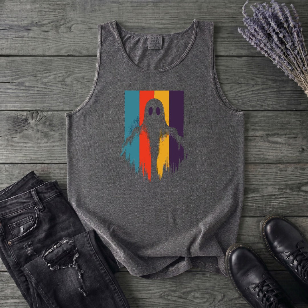 Ghost Stripe Silhouette Tank Top