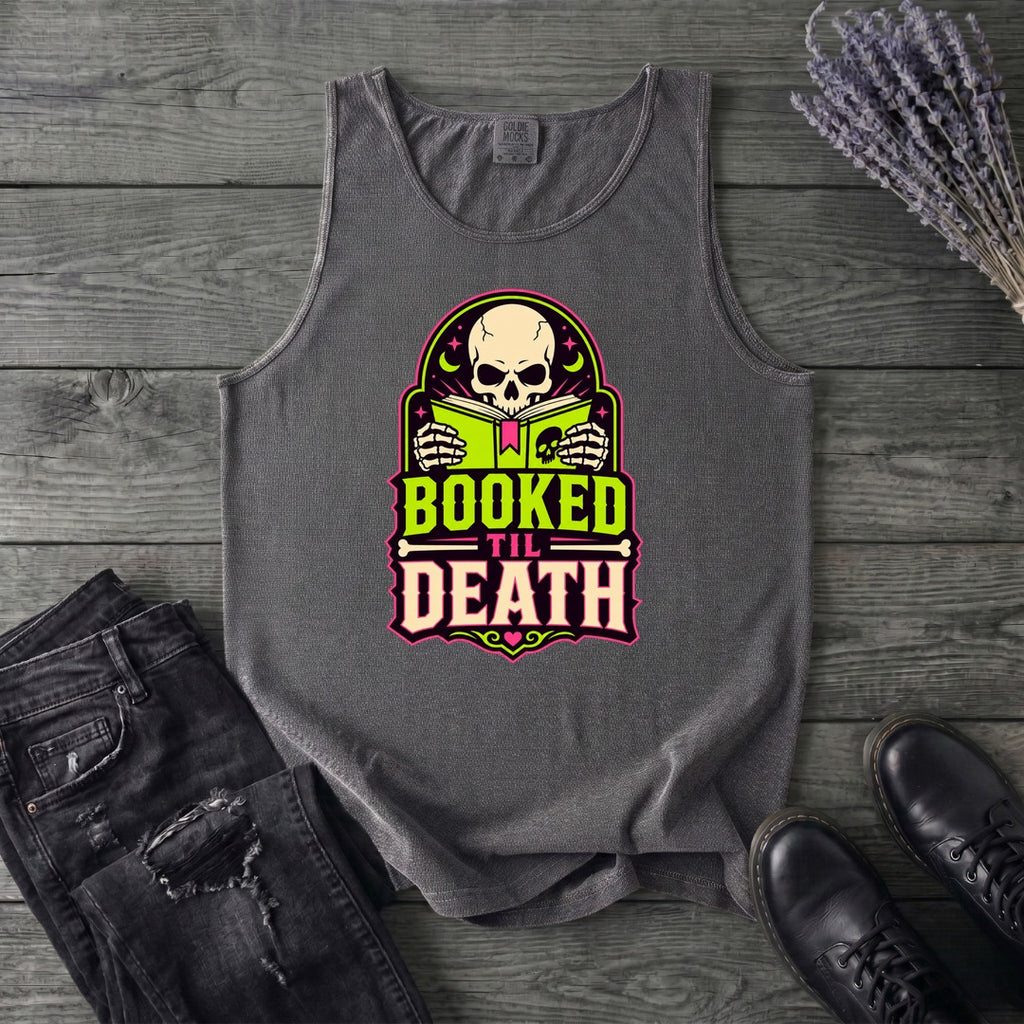 Booked Til Death Tank Top