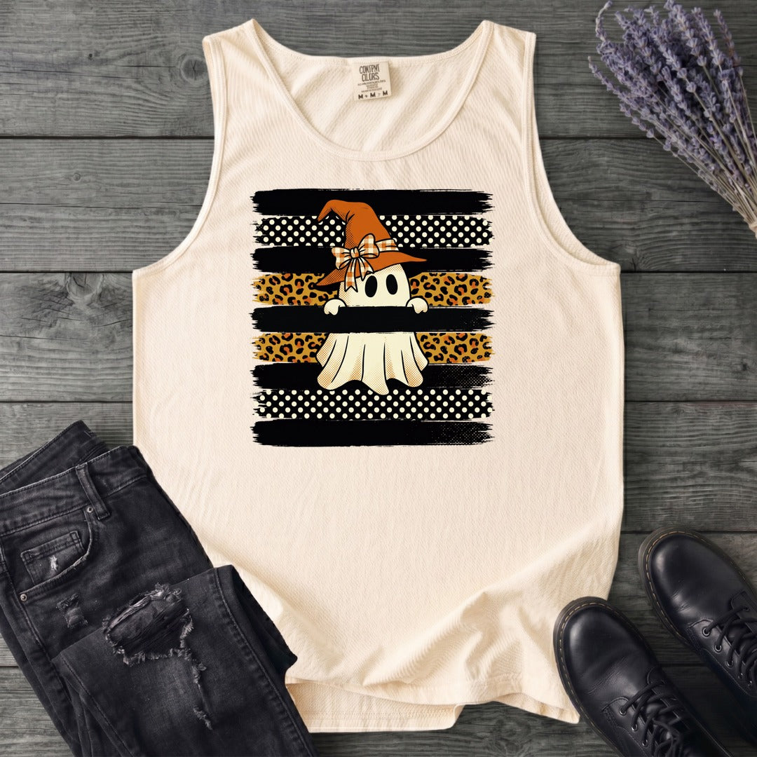 Boutique Witchy Ghost Tank Top