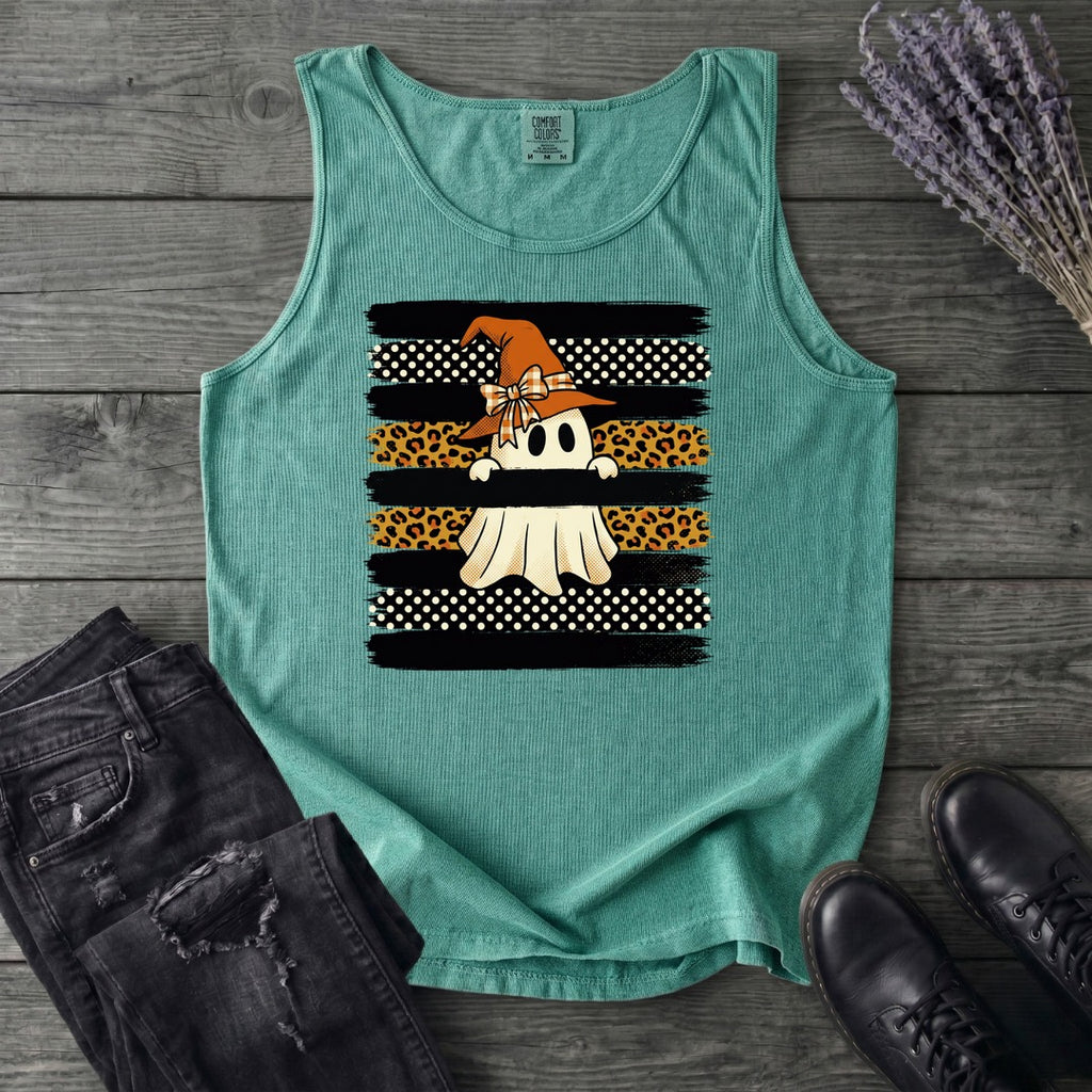 Boutique Witchy Ghost Tank Top