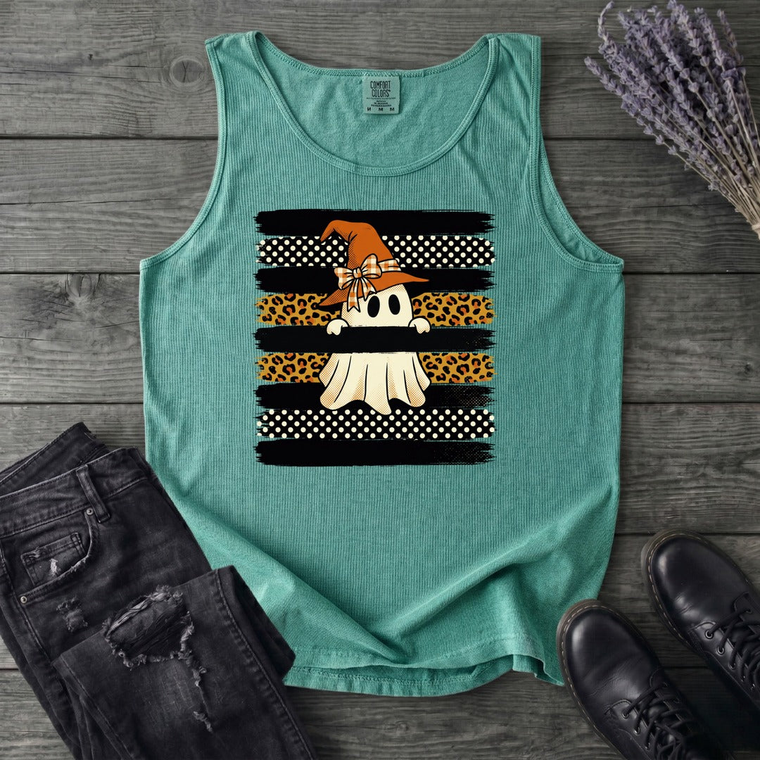 Boutique Witchy Ghost Tank Top