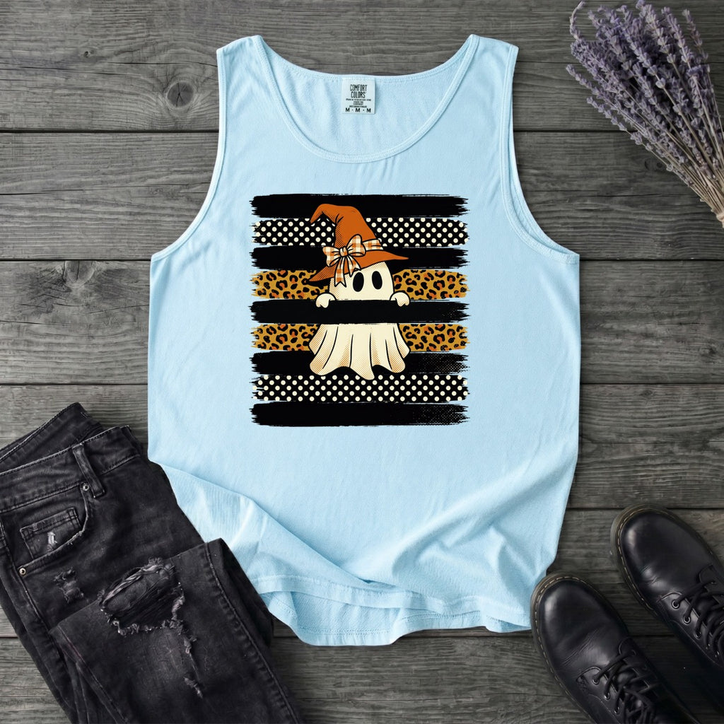 Boutique Witchy Ghost Tank Top