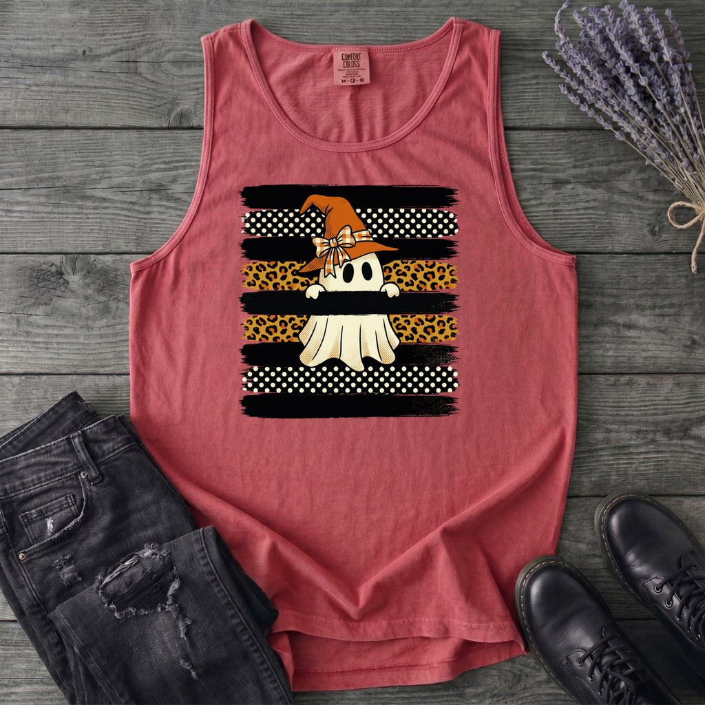 Boutique Witchy Ghost Tank Top
