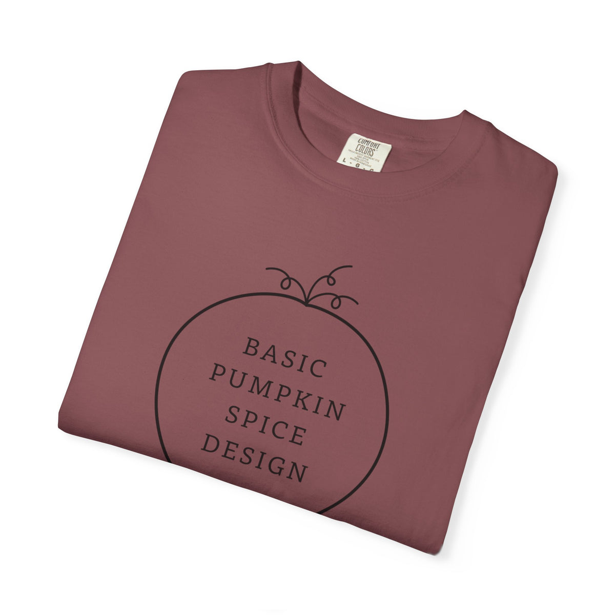 Basic Pumpkin Spice Design T-Shirt