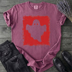 Grunge Stencil Ghost T-Shirt