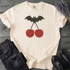 Bat Cherries Gothic T-Shirt