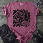 Garden Magic Retro Flowers T-Shirt