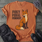 Foxy Feral Feminist T-Shirt