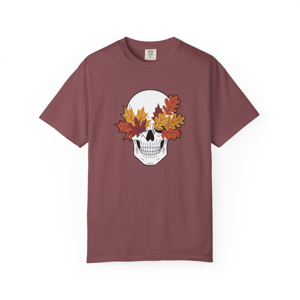Fall Leaf Skull T-Shirt