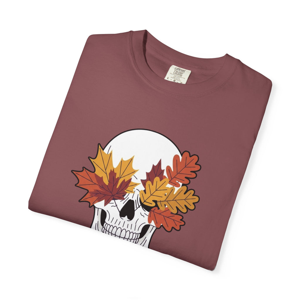 Fall Leaf Skull T-Shirt