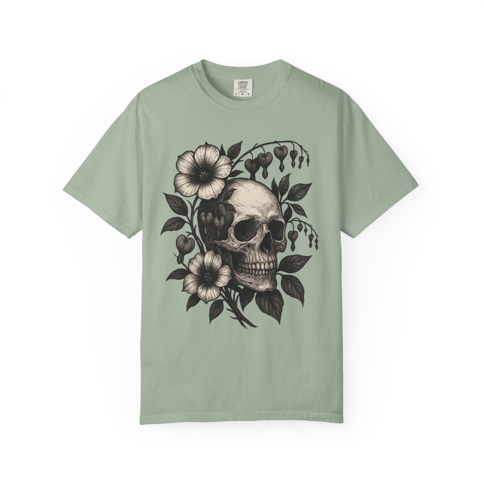 Bleeding Hearts Skull T-Shirt