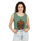 Pumpkin Skull Tank Top