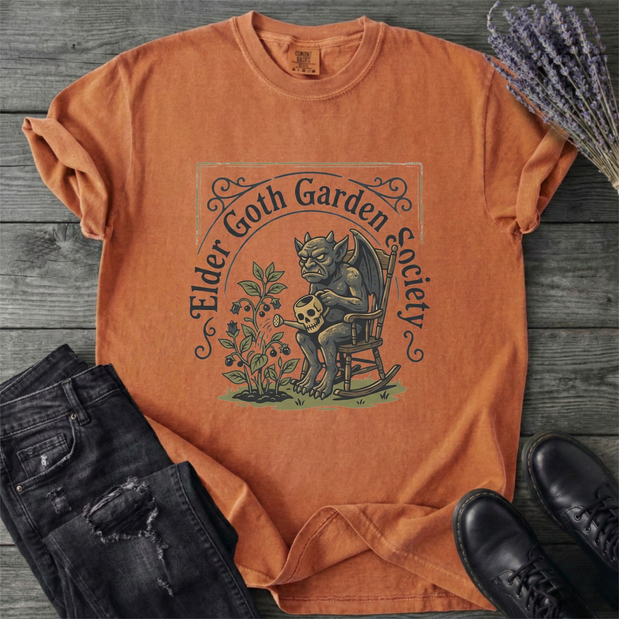 Elder Goth Garden Society T-Shirt