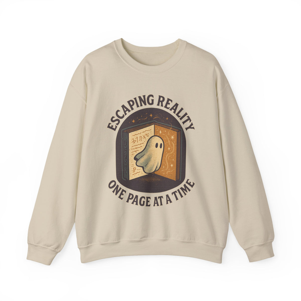 Escaping Reality One Page At A Time Sweatshirt