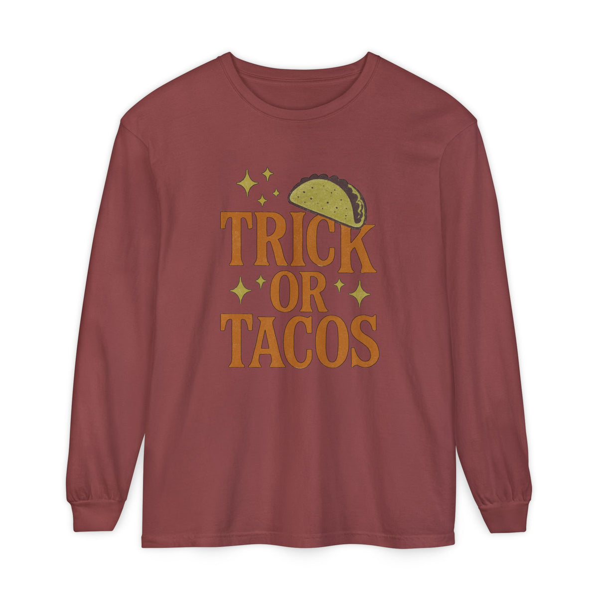Trick Or Tacos Long Sleeve T-Shirt