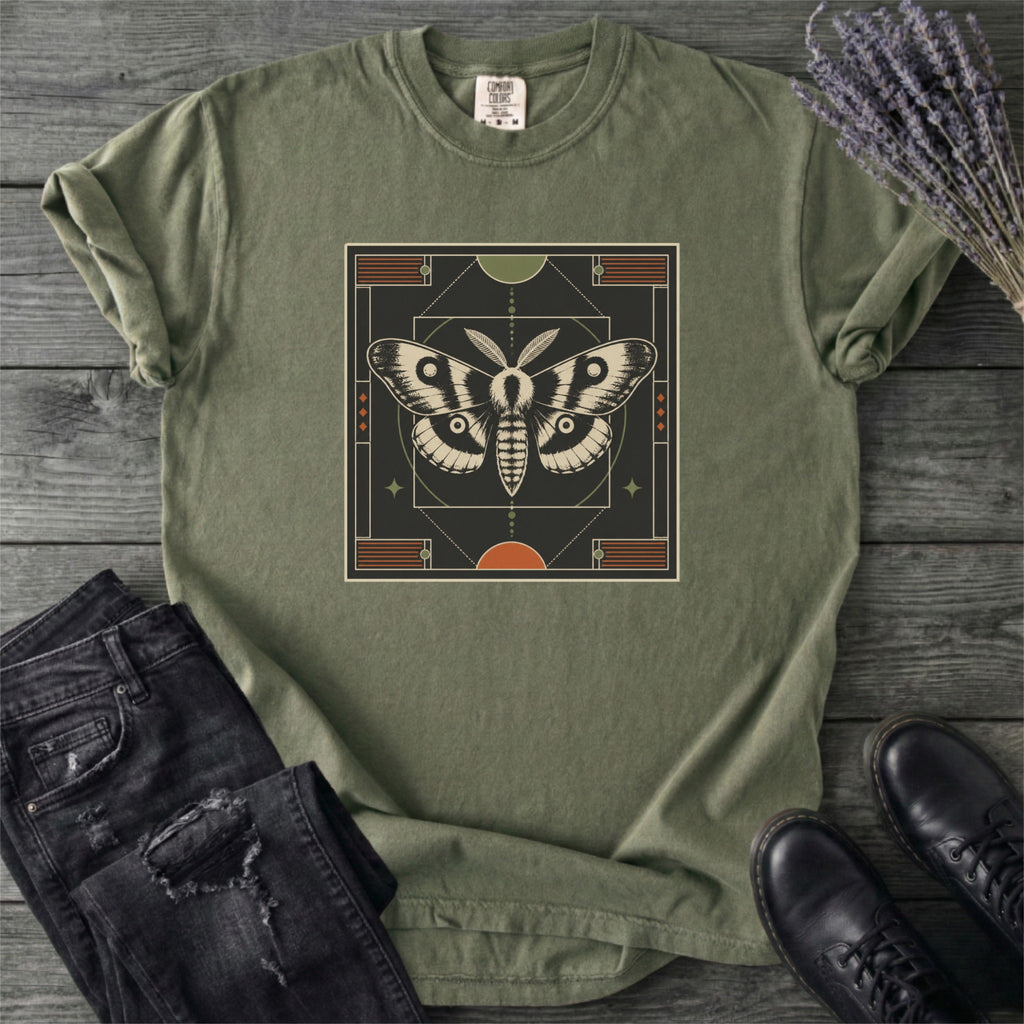 Geometric Moth T-Shirt