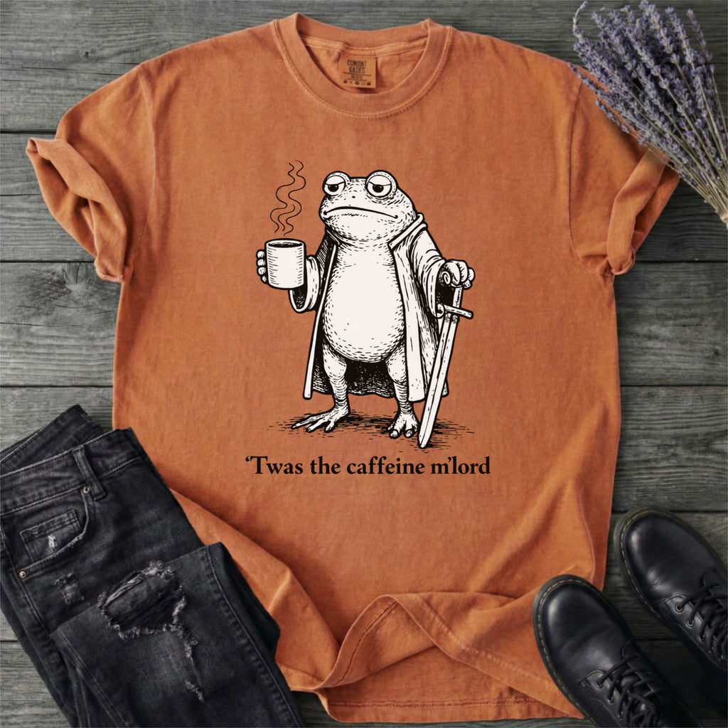 Twas The Caffeine T-Shirt
