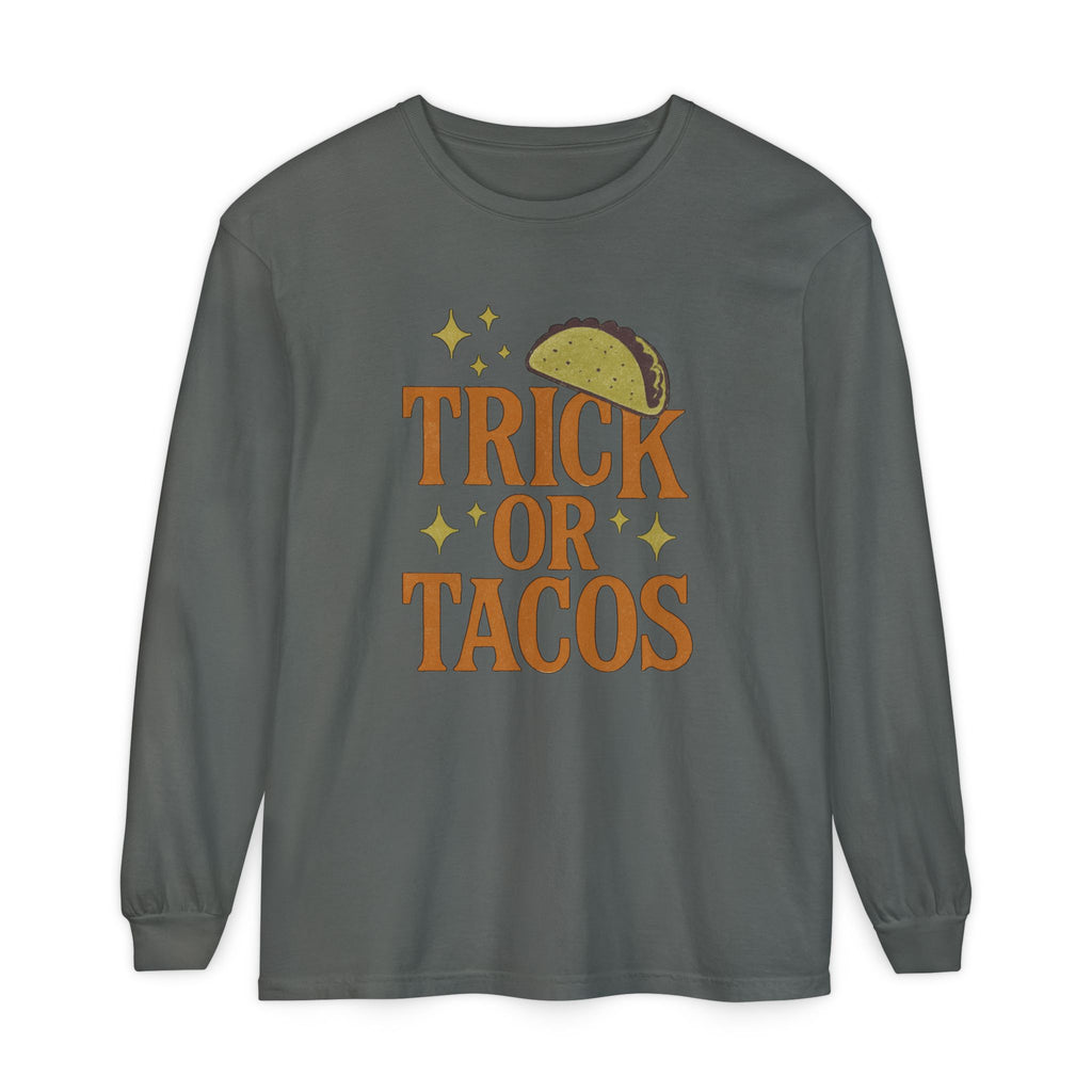 Trick Or Tacos Long Sleeve T-Shirt