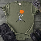 Moonlit Rabbit And Ghost T-Shirt