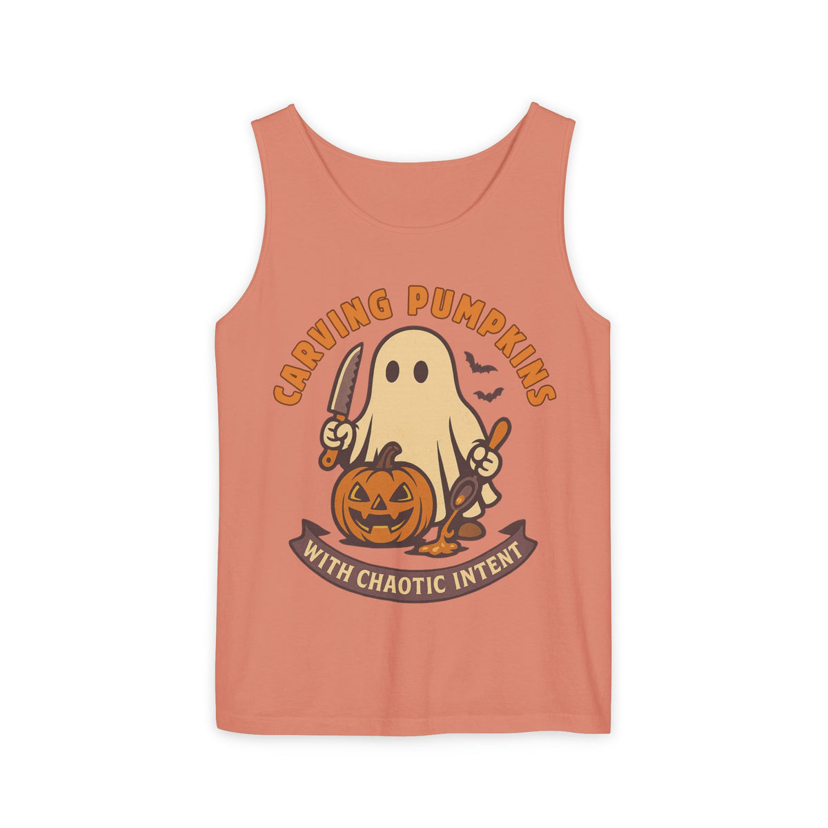 Carving Pumpkins Chaotic Tank Top