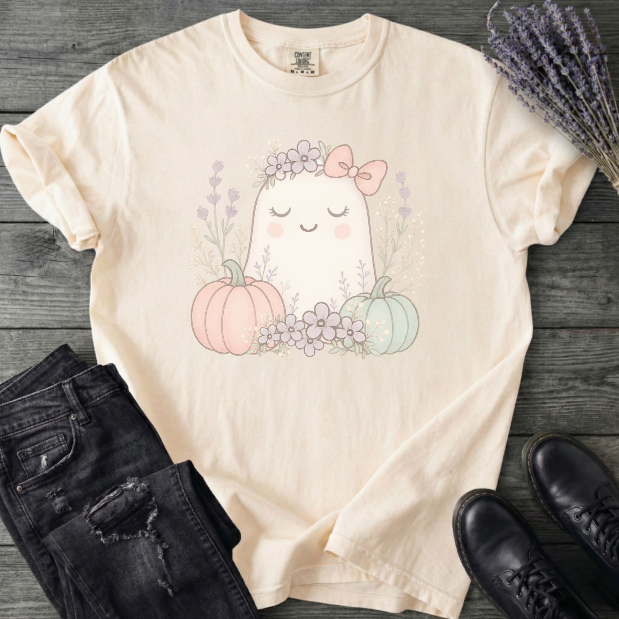 Boho Coquette Ghost T-Shirt