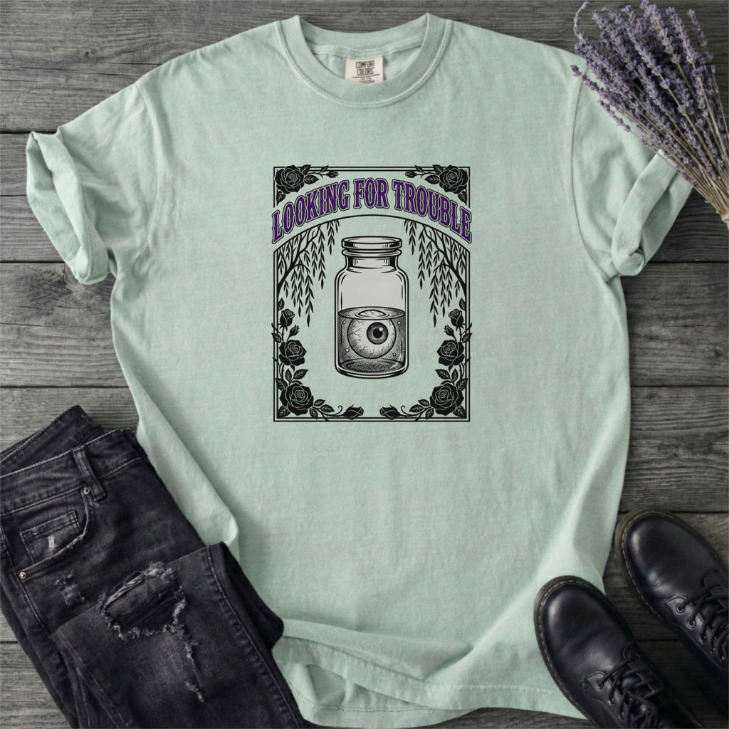 Looking For Trouble Eyeball T-Shirt