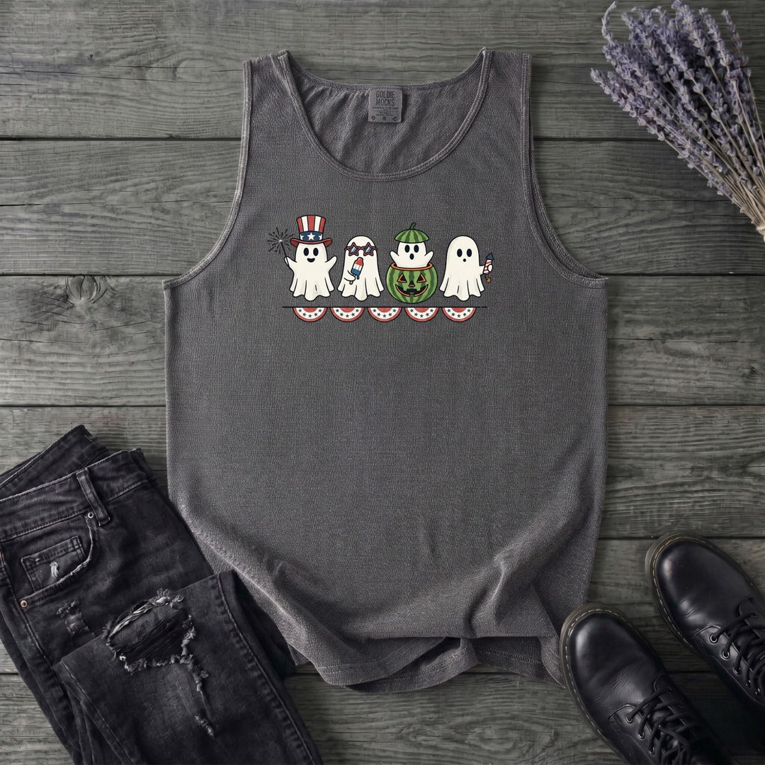 July 4th Ghosts Tank Top