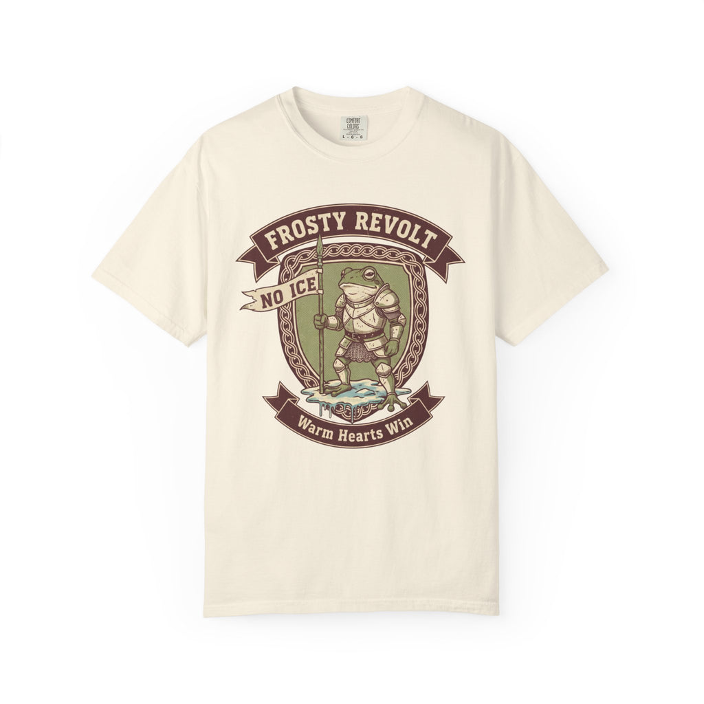 Medieval Frog Knight Protest T-Shirt