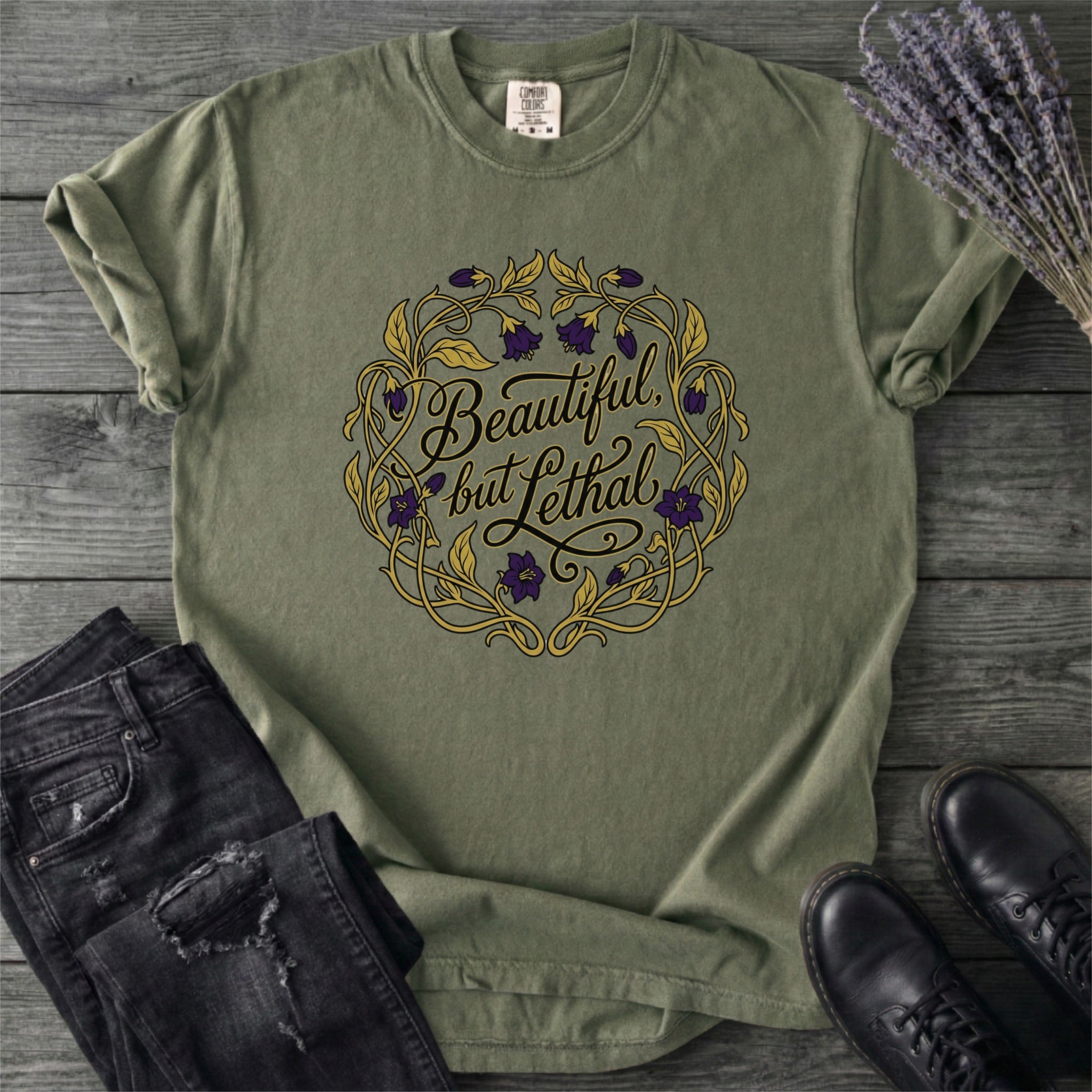 Art Deco Beautiful But Lethal T-Shirt