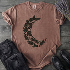 Crescent Moon Black Cats T-Shirt
