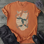 Haunted Sheet Music Moth T-Shirt