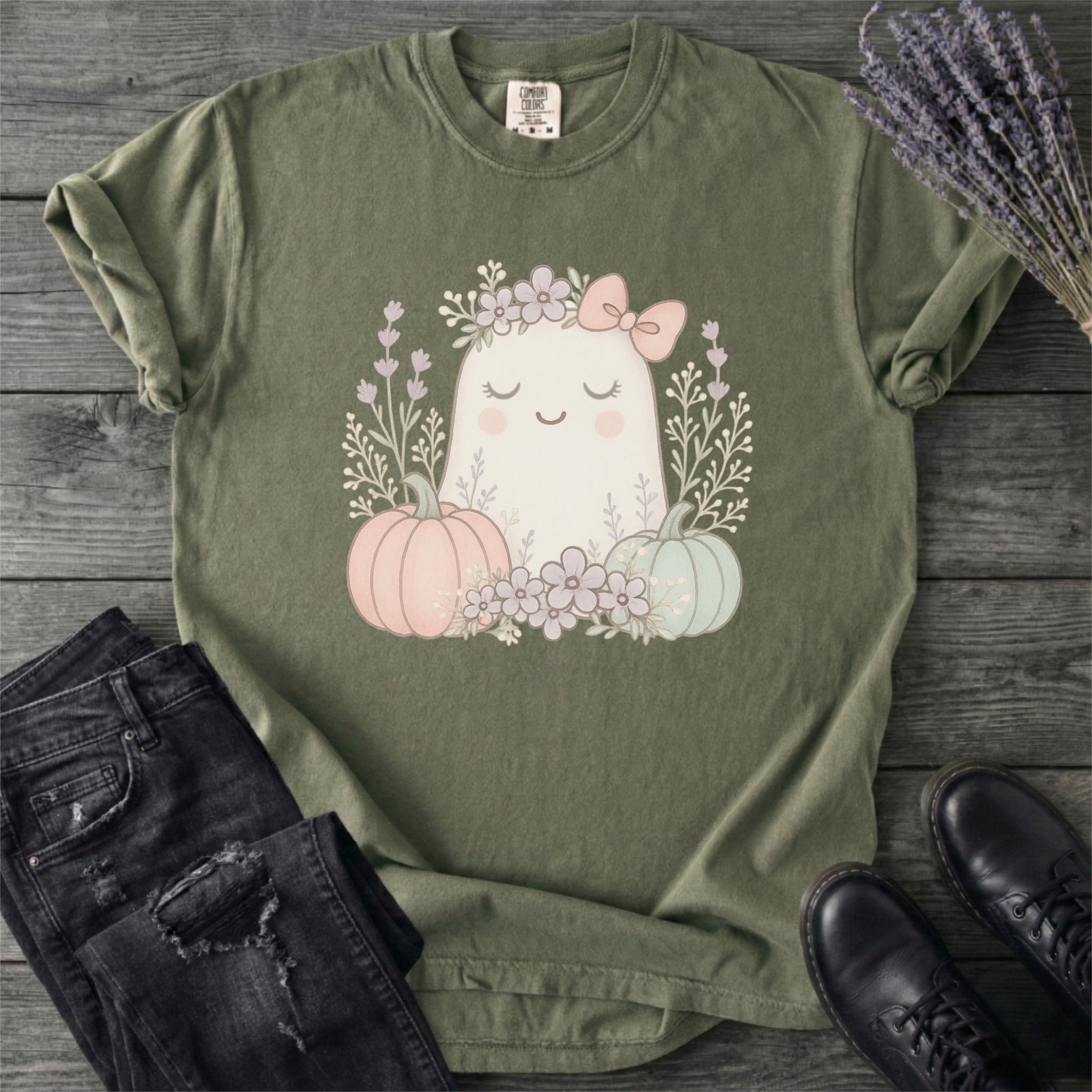 Boho Coquette Ghost T-Shirt