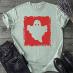Grunge Stencil Ghost T-Shirt