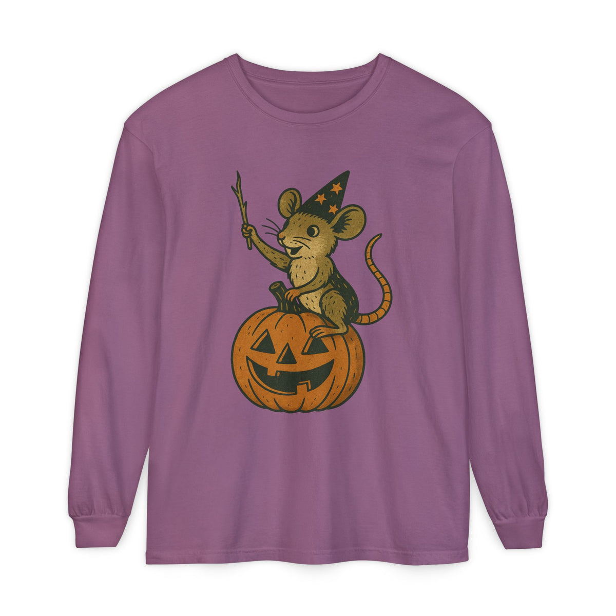 Mouse Witch Long Sleeve T-Shirt