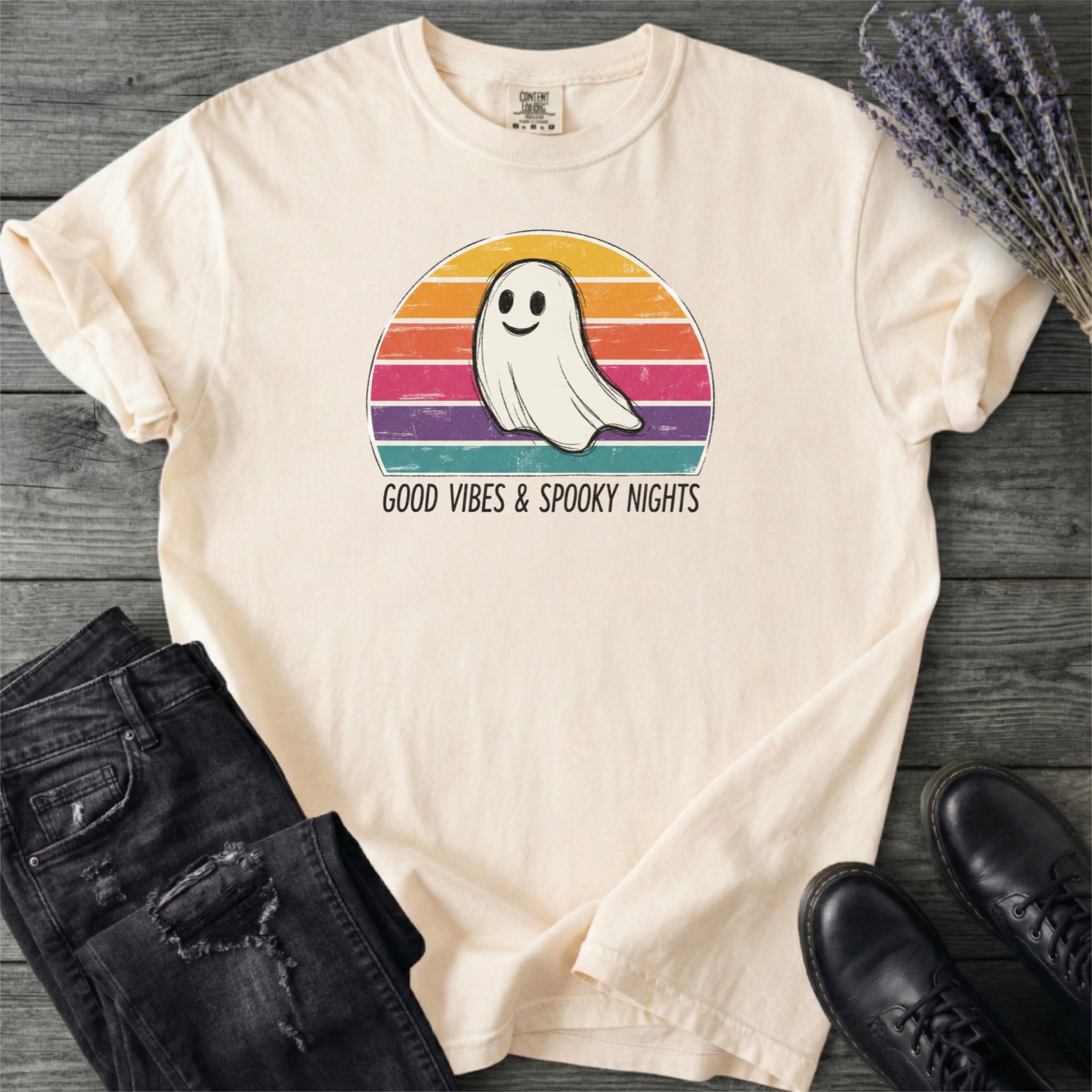 Good Vibes And Spooky Nights T-Shirt