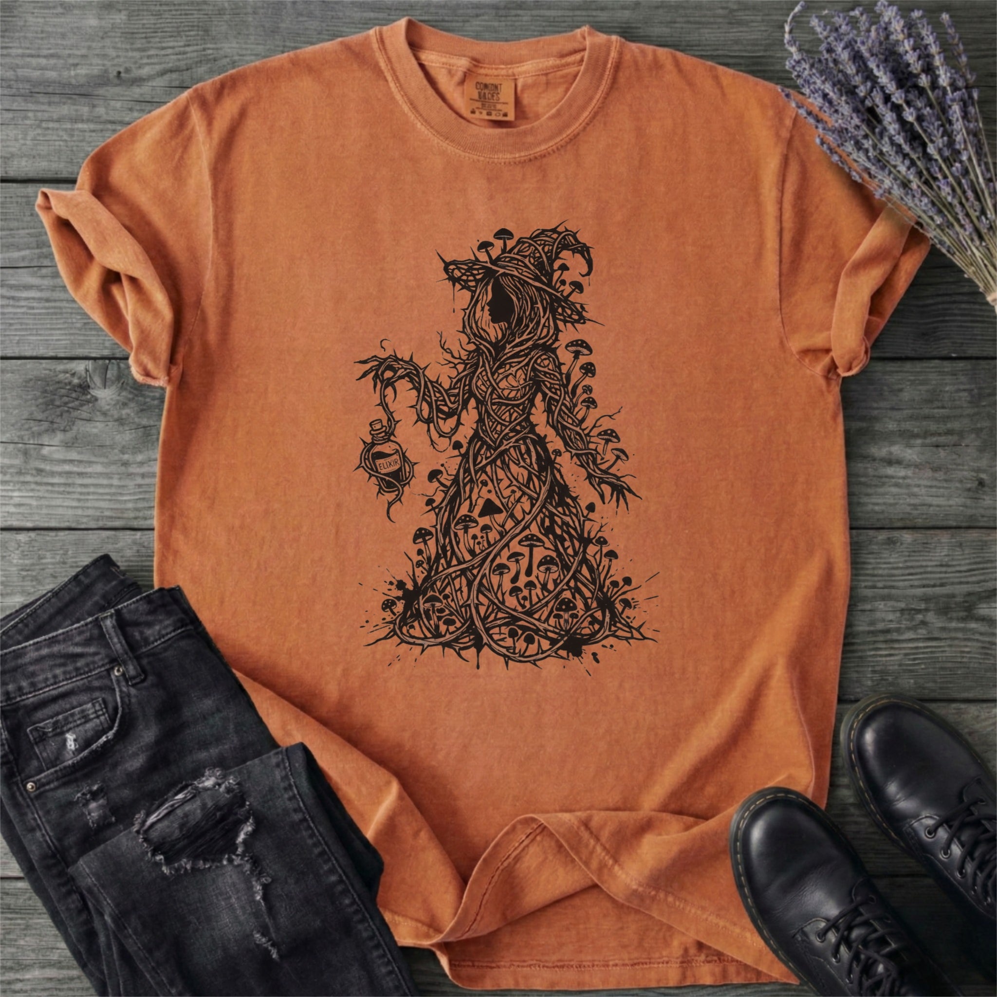 Mushroom Witch T-Shirt