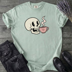 Skeleton Coffee Lover T-Shirt