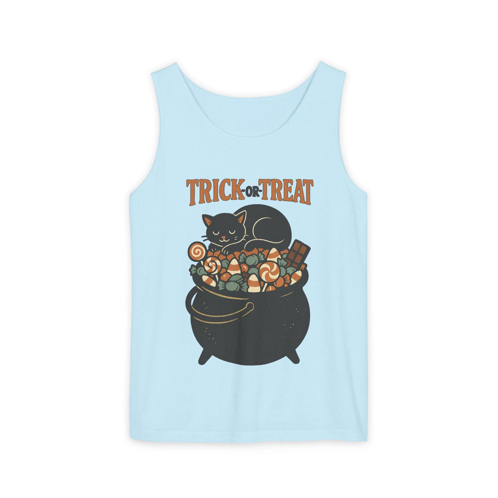 Trick Or Treat Candy Cauldron Tank Top