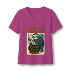 Spells Take Time V-Neck T-Shirt