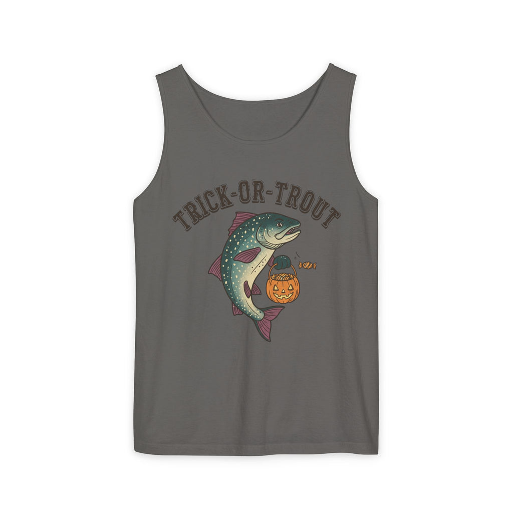 Trick Or Trout Tank Top