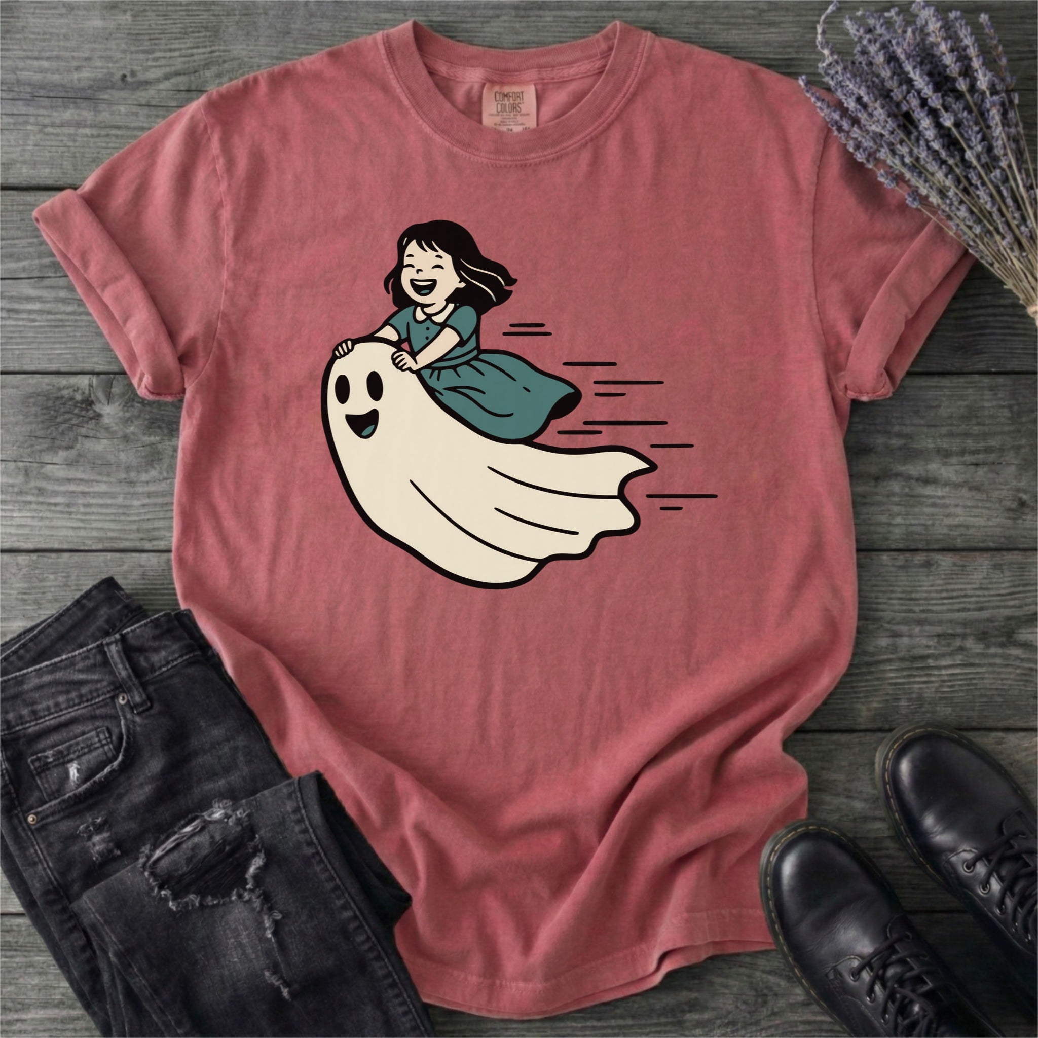 Ghost Piggyback Ride T-Shirt